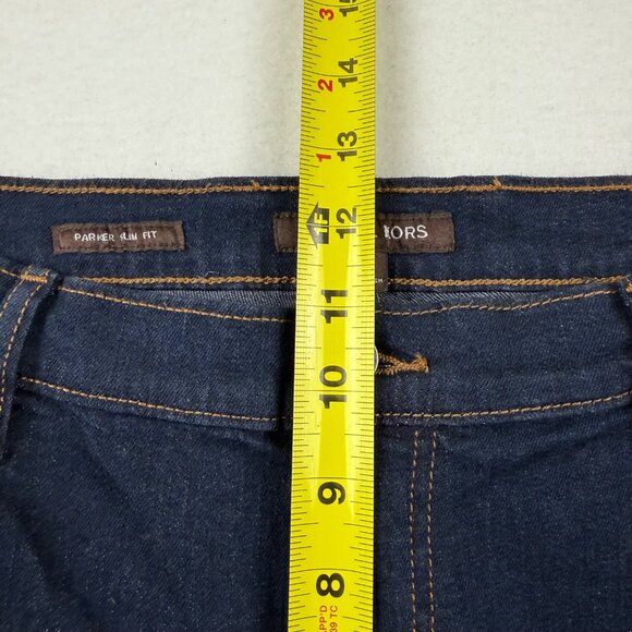 Michael Kors Men's Parker Slim Fit Stretch Blue Denim Jeans Size 36x30 NWT $118 - Picture 9 of 11